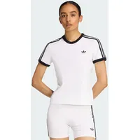 adidas 3S TEE SLIM Weiß/Schwarz XS