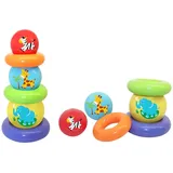 GOWI Ballpyramide, 6-teilig, mehrfarbig 453-46