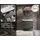 Germania Waschtischunterschrank 2 Schubladen 80 x 58 cm Grau