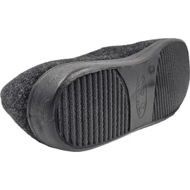 Fischer Schuhe Herren-Hausschuh,anthrazit für Herren, schwarz, Schwarz 205,42 EU