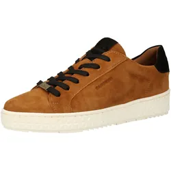 SANSIBAR Damen Echtleder-Schuhe mit farblichen Akzenten Freizeit-Schuhe 1061458 Braun - 40