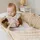 EMMA & NOAH Schlafsack 1.0 TOG, beige, 70