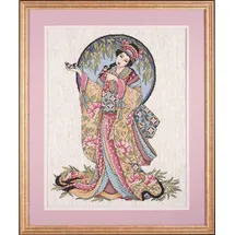 Design Works Crafts Kreuzstich Stickpackung Feng Shui, Zählmuster