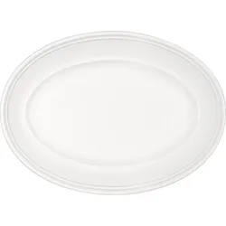 1 x Bauscher Platte oval COME4TABLE, mit steile Fahne,