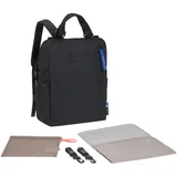 Lässig Wickelrucksack Conversion Backpack black