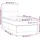 vidaXL Boxspringbett mit Matratze Hellgrau 80x200 cm Stoff