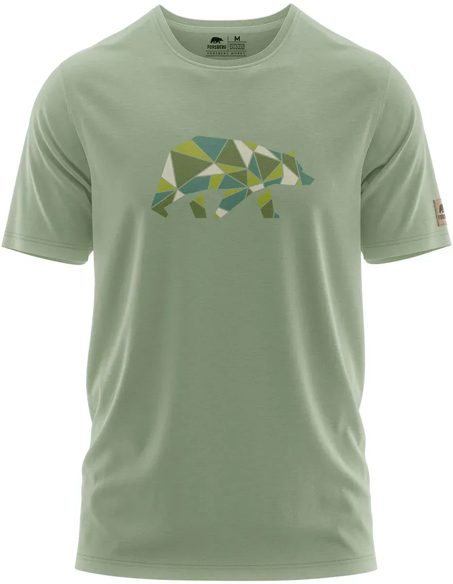 FORSBERG Espenson T-Shirt mit Brustlogo