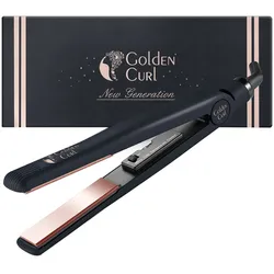 Golden Curl Tourmaline/Titanium Glätteisen (Rose Gold)