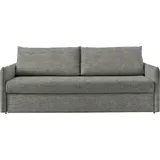 Bali Schlafsofa »Pisa«, mit 3 Matratzenarten, Lattenrost, stabiles Untergestell grau