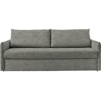 Bali Schlafsofa »Pisa«, mit 3 Matratzenarten, Lattenrost, stabiles Untergestell grau