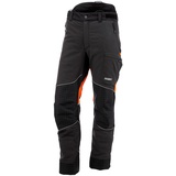 KOX Schnittschutzhose Performance Anthrazit/Orange - 48