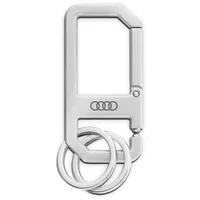 Audi Collection Audi 3182400500 Schlüsselanhänger Karabiner Metall Anhänger Schlüsselring