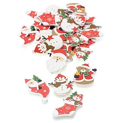 Streuteile "Kindliche Weihnachten", 24 Stück