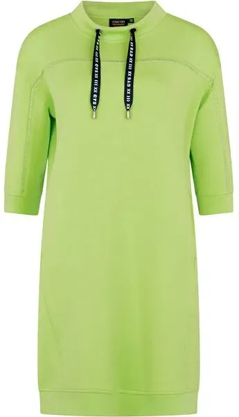 CANYON Damen Kleid Sweatkleid, lime, 36