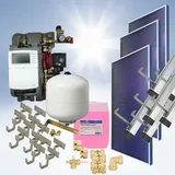 Solarthermie Paket Flachkollektoren Solar KFW Hochleistungskollektor 6,0m2