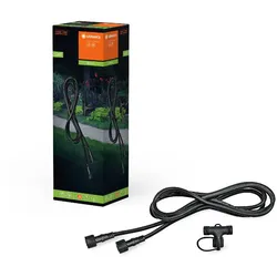LEDVANCE Connector-Set Solar Endura Hybrid, 12 V Steckverbinder, Outdoor Leuchten Zubehör, schwarz