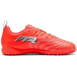 Puma Future 9 Play TF Kinder glowing red/puma white/puma black/puma silver 35