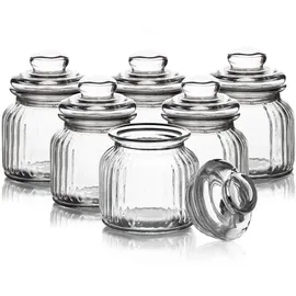 Thats Shopping Vorratsglas eckig 700 ml 6 St.