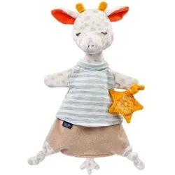 FEHN 053098 Schmusetuch-Handpuppe Giraffe 30 cm