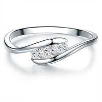 Trilani Ring Sterling Silber Topas in 60 Damen