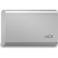 LaCie Portable SSD 500 GB USB-C silber STKS500400