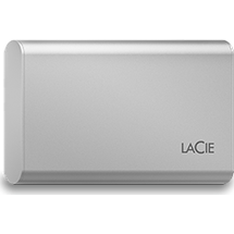 LaCie Portable SSD 500 GB USB-C silber STKS500400