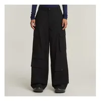 G-Star für Damen. D23575-9891-6484 Mega Cargohose schwarz (28), Lässig,