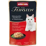 Animonda Vom Feinsten Adult mit Hühnchenfilet & Rindfleisch in Tomatensauce 18 x 50 g