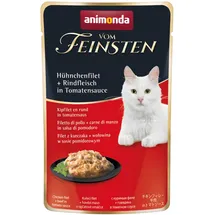 Animonda Vom Feinsten Adult mit Hühnchenfilet & Rindfleisch in Tomatensauce 18 x 50 g
