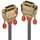Lindy DVI-Kabel 2 m Grau