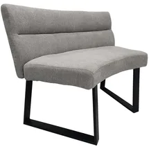 Hti-Living Polsterbank Liron Grau 108 cm