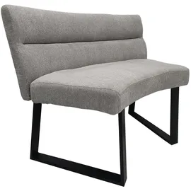 Hti-Living Polsterbank Liron Grau 108 cm