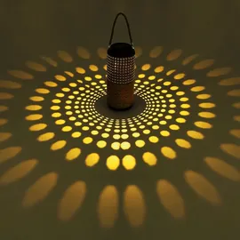 bmf-versand Solarleuchte Garten 2er Set Laterne 45cm Solarlampe Außen Außenleuchte Solar