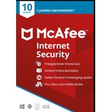 McAfee Internet Security Antivirus-Sicherheit 1 Jahr(e)