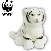 WWF Plüschtier Weißer Tiger (30cm) lebensecht Kuscheltier Stofftier Raubkatze