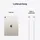 Apple iPad Air 11" (6. Generation 2024) 256 GB Wi-Fi polarstern