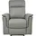 OTTO home Relaxsessel Southbrook Kunstleder 91 x 99 x 92 cm Grau mit Schlaffunktion und elektrischer Relaxfunktion