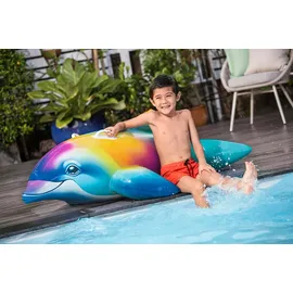 BESTWAY Bestway® Schwimmtier Regenbogendelfin 173 x 84 x 46 cm