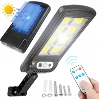 OEM Gartenfackel Solarzelle 26,5 cm inkl. Bewegungsmelder weiß