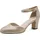 TAMARIS Damen Pumps mit Blockabsatz, metallic, 37 EU