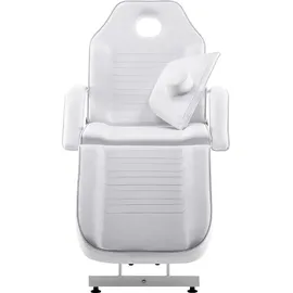 Barberpub Kosmetikliege Therapieliege Massageliege Tattooliege Kosmetikstuhl Schönheitsausrüstung 0015W (Weiß)