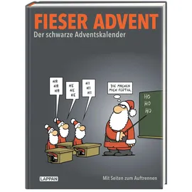 Lappan Verlag Fieser Advent Der schwarze Adventskalender