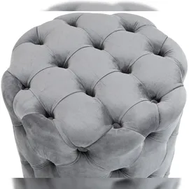 CLP Drancy Samt 42 x 46 cm grau