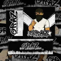 300x Graz Sticker/Aufkleber Mix/Fußball Fanartikel/PVC/wetterfest