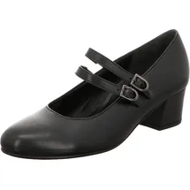Gabor Foulardcalf für Damen, schwarz, Größe 39 EU / 6 UK