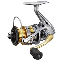Shimano Sedona 4000 Spinning Angelrolle Frontbremse, SE4000FI, silber , gold