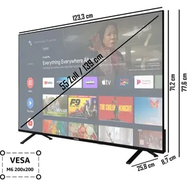 Telefunken XU55AN751S 55" LED 4K UHD TV