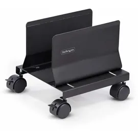 Startech StarTech.com PC Ständer, CPU Ständer auf Rädern, Tragkraft 21kg, Einstellbarer PC Rollwagen/Computerständer, CPU Halterung