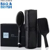 ghd Glide Hot Brush Icy Blue Collection Geschenkset Schwarz