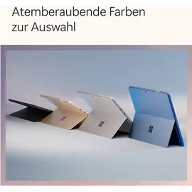 Microsoft Surface Pro 11 16 GB RAM 512 GB Snapdragon X Elite Platin + Keyboard